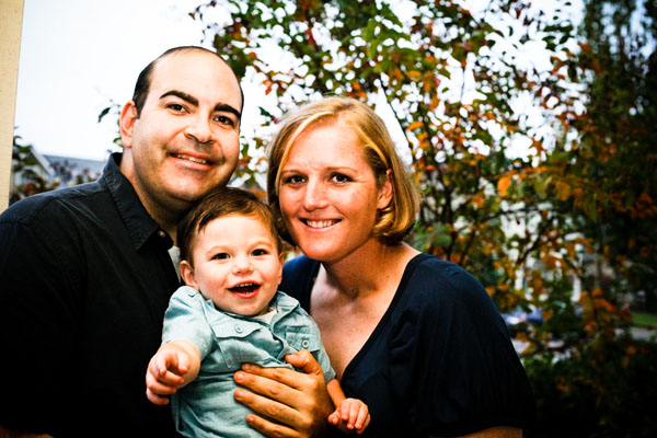 Mark, Chase, Stacey - Christmas, 2008